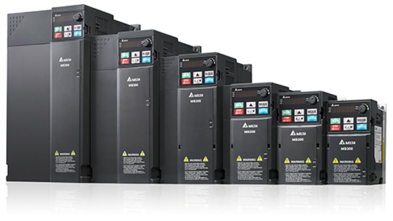 VFD1A6MS21AFSAA Преобразователь частоты, 1x230В, 0.18/0.25 кВт, 1.6/1.8А, ЭМС С2, IP20