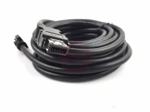 Кабель  2м, высокой гибкости, кабель в сторону от вала двигателя, IP65 MR-J3ENCBL2M-A2-H